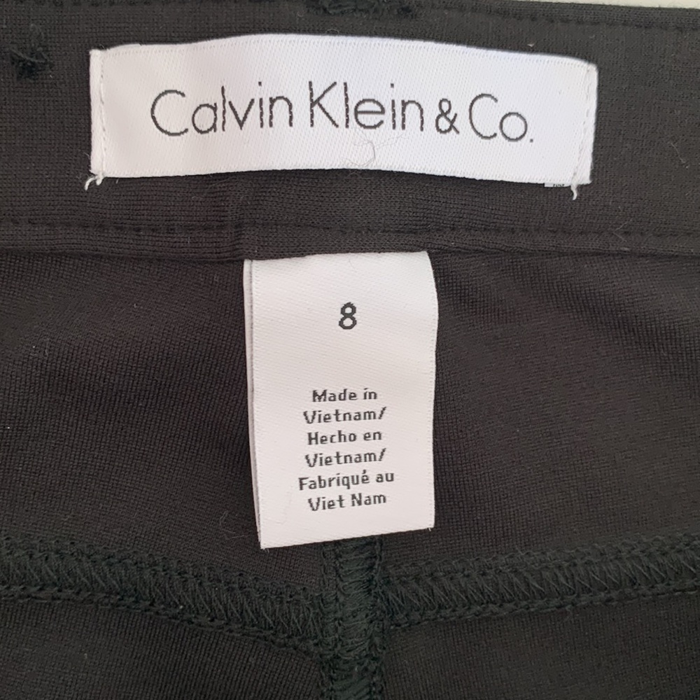 CALVIN KLEIN BLACK PANTS - Picture 6 of 11